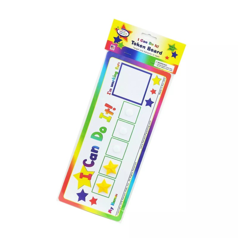 Kenson Kids I Can Do It! Star Token reward board,