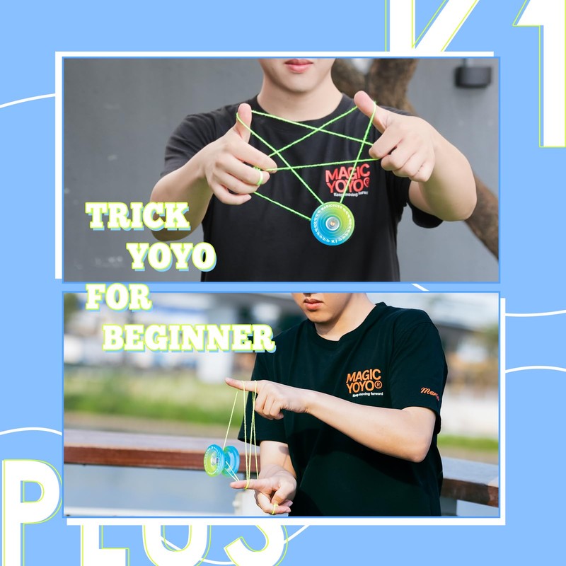 MAGICYOYO Yoyo per bambini K1 per 8-12 o superiore, Yoyo