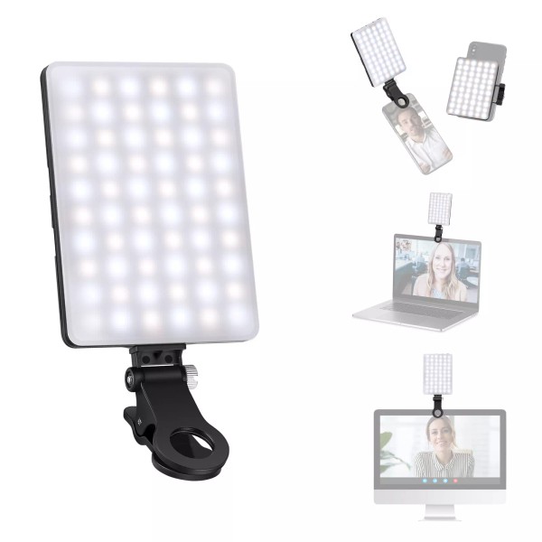 Neewer LED Video Conference Light Kit with Front & Rear