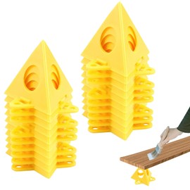 Pyramid Stand for Painting - 20 Pieces Versatile Painting Stand for Canvas, Pouring and Woodworking, Durable and Sturdy Painting Pyramids, Easy to Use and Reusable