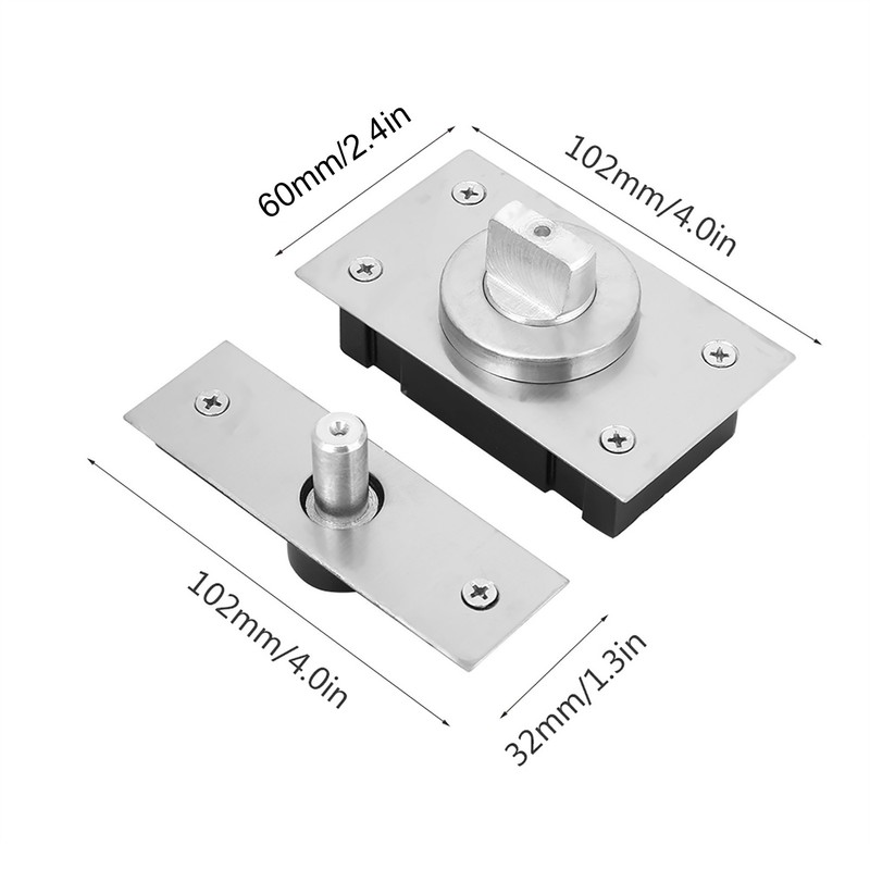 360° Rotating Door Shaft Revolving Door Hinge Furniture Hardware Revolving