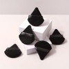 Velvety Triangle Powder Puff Set - Unscented, Suitable for Combination
