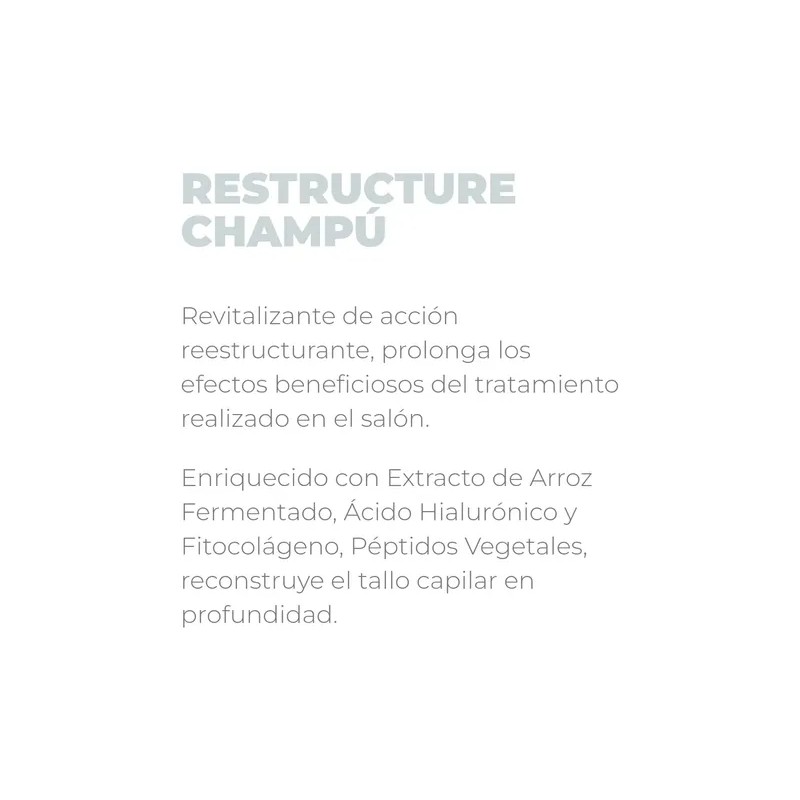 Duo Shampoo 250 Ml Y Elixir 150 Ml Restructure Framesi
