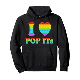 I Heart Fidgets I Love Fidgets Simple Dimple Pop It Children Pullover Hoodie