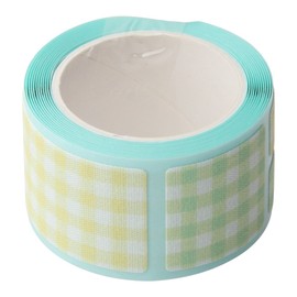 Yunineemu Name Cloth Tape, Check Y/M, 0.8 inch (21 mm) Cut AJUN-86