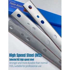 13 Inch Planer Blades Compatible with DeWalt DW735 DW735X Planer, Replacement Blades for DW7352, 13" HSS Planer Knives, 3 Pcs