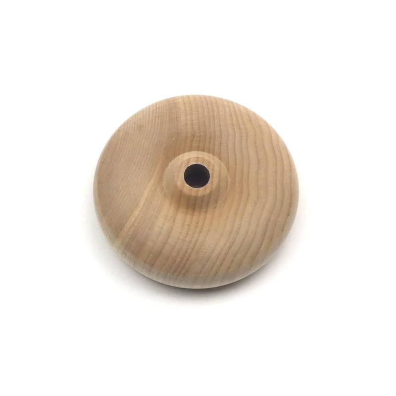 Oakcrafts 3.0" Wooden Wheel - Pack of 4 Including axles