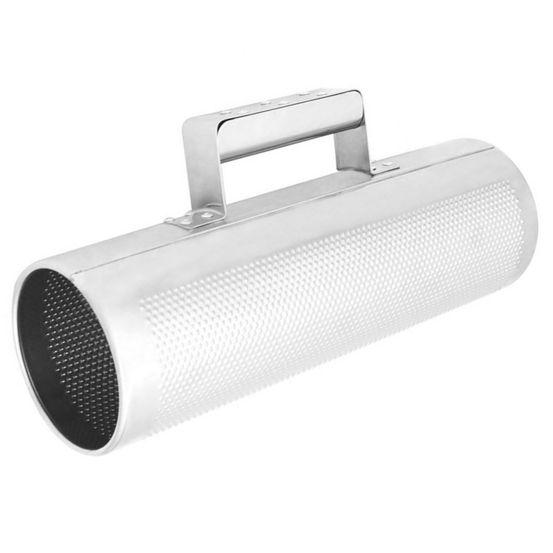 Durable Stainless Steel Metal Guiro Musical Percussion Instrument with Scraper