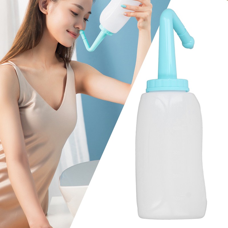 Nasal Sinus Rinse Irrigation Tilt Angle Rhinitis Relief Sinus Rinse