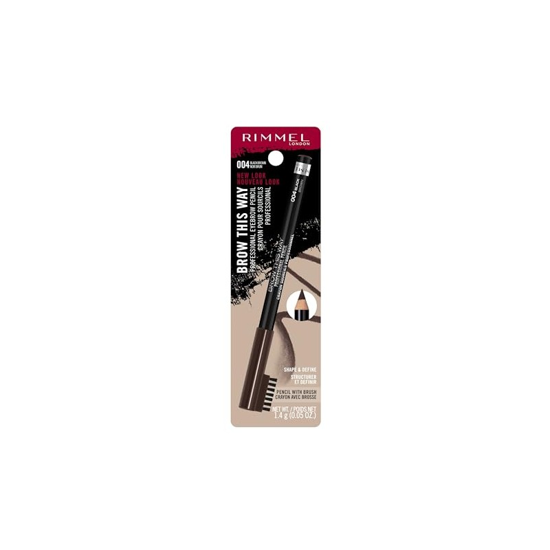 Brow This Way Professional Pencil - 004 Brack Brown by