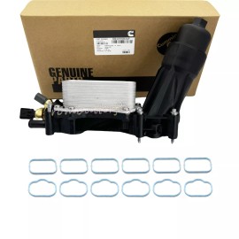 Cummins Aluminum Engine Oil Cooler Filter Housing For Jeep Chrysler Ram 3.6L 68596317AA