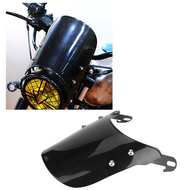 Universal Motorcycle Windscreen Windshield Wind Deflector