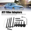 13pcs ATF Filler Adapter Carbon Steel Traon Oil Refill Fluid