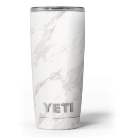 Design Skinz Marble Surface V3 - Skin Decal Vinyl Wrap Kit Compatible with The Yeti Rambler Cooler Tumbler Cups