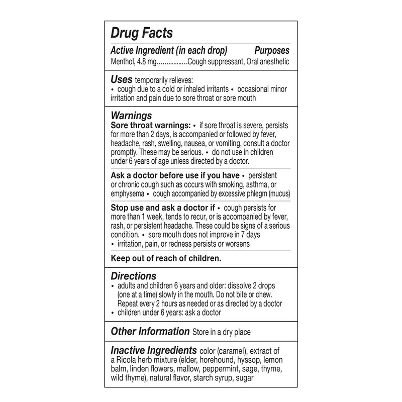 Ricola Original Natural Herb Cough Drops, 210 Count – Soothing