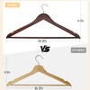 Urby Extra Wide Hangers for Plus Size Clothes, Ganchos para