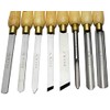 PSI Woodworking LCHSS8 Wood Lathe 8pc HSS Chisel Set