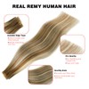 ABH AMAZINGBEAUTY HAIR Invisi Edge Tape in Hair Extensions Real
