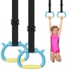 GDLPZM Gymnastics Rings, Children's Home Gym Equipment, Children's Adjustable Strap