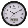 Champion 25cm MSF Radio Controlled Quartz wall clock with inset