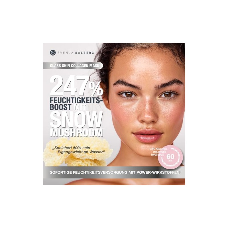 Glassskin Mask White Collagen Pack of 10