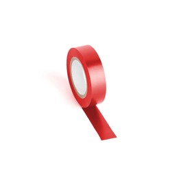 Levitantes PVC Insulation Tape 0.13 mm Thick 17 mm Wide 10 m Long Red Ideal for Insulating and Protecting Electrical Connections