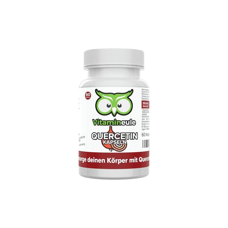 Quercetin Capsules – High Dose – 300 mg – Quality