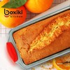 Boxiki Kitchen Non Stick Steel Banana Bread Pan for Baking,