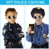 Btanadi Spy Earpiece Secret-Service-Costume, Fake Earpiece for Men-in-Costume-Black/FBI/Secret Agent/MIB/Secret Service/Security