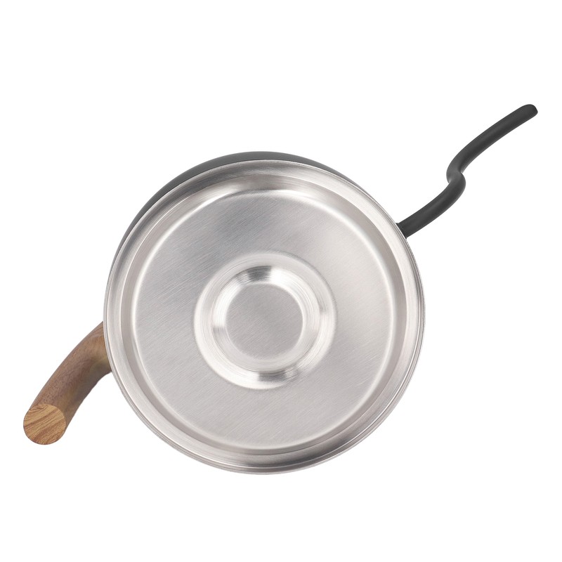 Pour Over Kettle 800ml Ergonomic Handle Rustproof Stainless Steel Anticorrosion