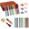 Wax Seal Sticks, Afobby 15 Pieces Glue Gun Sealing Wax