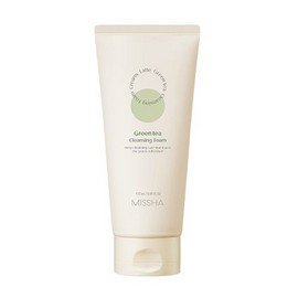 MISSHA Creamy Latte Cleansing Foam Green Tea 172ml 1 unit / MISSHA 크리미 라떼 클렌징 폼 녹차 172ml 1개