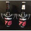 Coors Light Beer Bottle Koozie Classic Jersey 78 Logo -