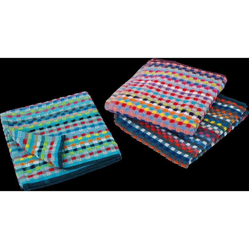 Redecker + Kracht Check Oversized Hand Towel 45 x 90