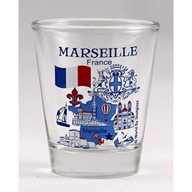 Marseille France Great French Cities Collection Shot Glass