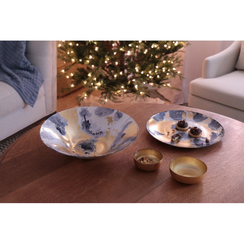 Beatriz Ball Glass New Orleans Centerpiece Bowl – Extra Large,