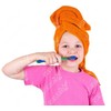 Handzahnbürste für Kinder, 15,7 cm, weiche Borsten, tragbare Mini-Bürste, für