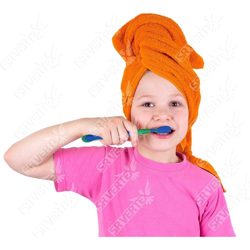 Handzahnbürste für Kinder, 15,7 cm, weiche Borsten, tragbare Mini-Bürste, für