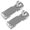 Bonsicoky 2Pcs Marine Grade 316 Stainless Steel Door Hasps, 3