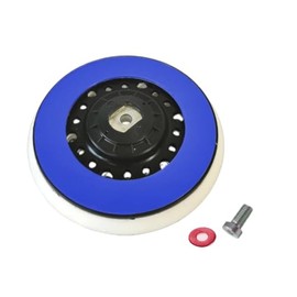 Trade-Shop Velcro Polishing Pad Sanding Disc Support Plate 150 mm M8 Compatible with Rupes Bigfoot LHR 21 Replaces 981.321 / Includes Screw, Washer