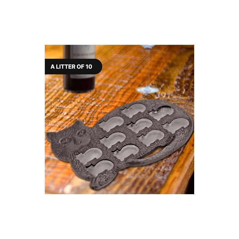 Fairly Odd Novelties Cat Shaped Ice Cube Tray - Purr-fect