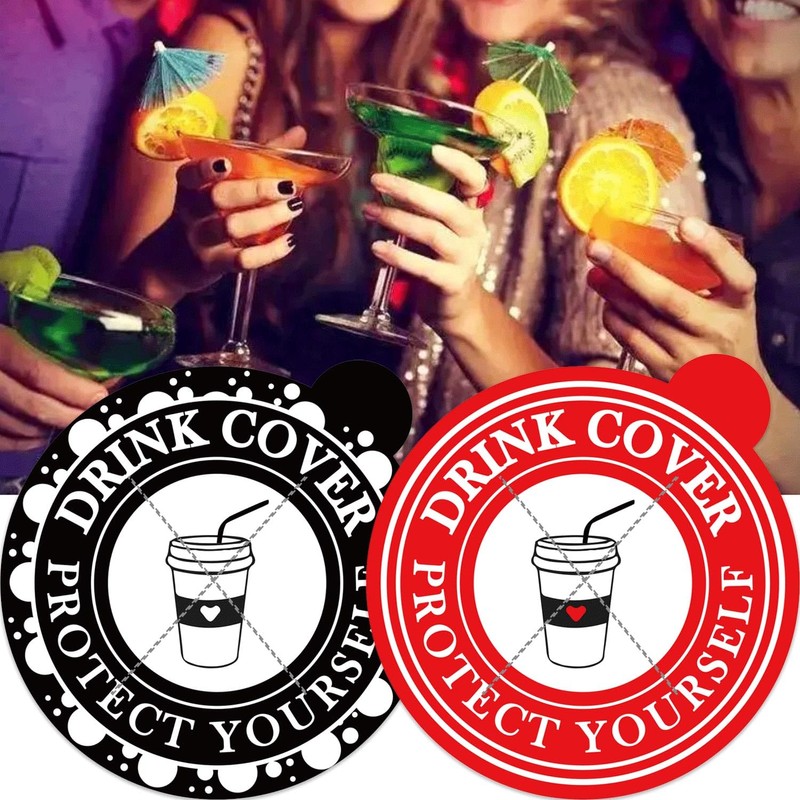 50 Pcs 4 Inch Alcohol Protection Drink Cup Cover Protective