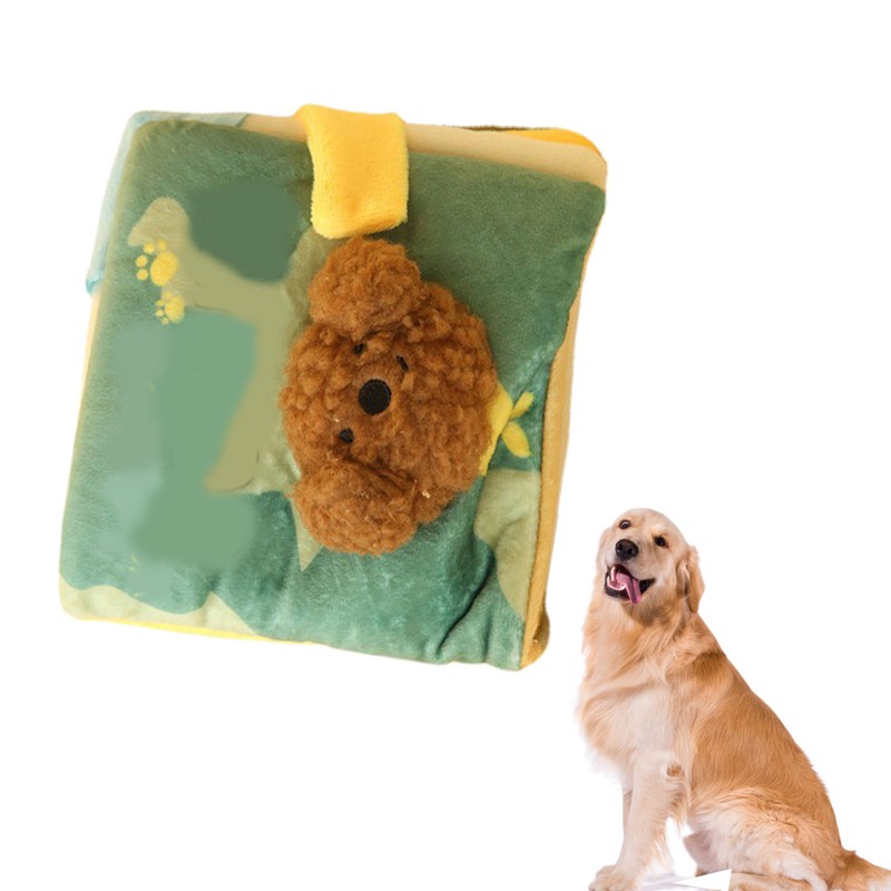Snuffle Book for Dogs Puppy Sniff Training Hide and Seek