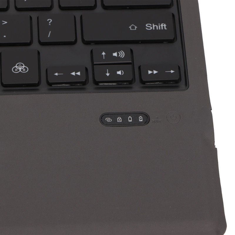 Bluetooth Wireless Keyboard with Touchpad Colorful Backlight Ultrathin Tablet Bluetooth