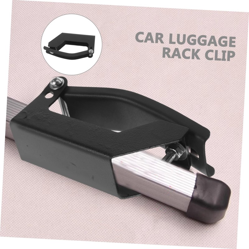 Outanaya 4Pcs Car Roof Rack Clamps Mounting Brackets for Cargo