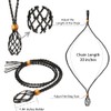 YJTSWDXY 4 PCS Crystal Cage Necklace Holder Empty Stone Holder