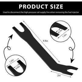 MUQIDA High Pressure Oil Line Quick Disconnect Tool, HPOP Disconnect Tool Compatible with 6.0L 7.3L Diesel Engine, HPOP Wrench Quick-Release Coupling for F250 F450 F550 Powerstroke