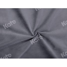 Kate Studio Photo Background Dark Grey 1.5 x 2.2 m / 5 x 7 ft Folding Photo Background for Baby Photo Shoots Simple Wedding Photo Booth ID Photo Portrait Photography Background