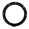 Qiilu 7 Inch Car Headlight Round Ring Mounting Bracket (Black)