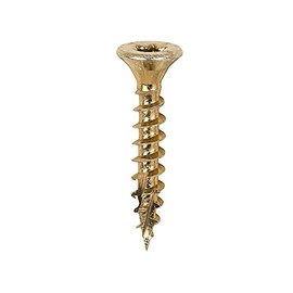 TIMCO C2 Clamp-Fix Multi-Purpose Premium Screws - TX - Double Countersunk - Yellow - 4.0 x 25 - Box of 200